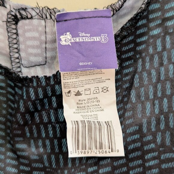 Disney Descendants Uma Cosplay Halloween Costume Girls Size Large - Picture 6 of 6